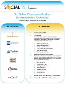 Online community platforms cover
